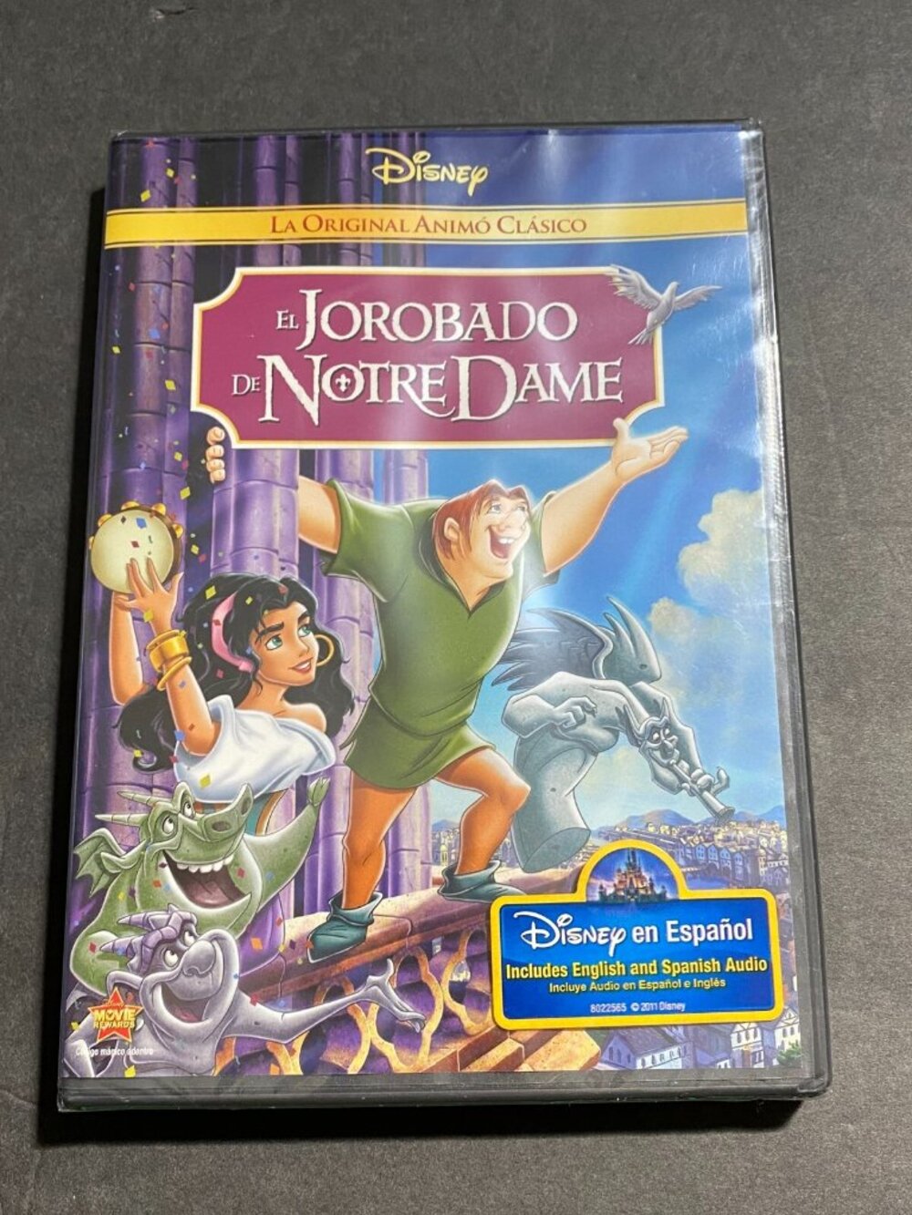 NEW SEALED Disney Hunchback of Notre Dame Spanish DVD